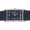 East West Stainless Steel & Leather Watch from Tiffany & Co., Image 2