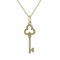 Collana con chiave a forma di trifoglio aperta di Tiffany & Co., Immagine 1
