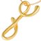 TIFFANY&Co Letter Necklace Initial Y K18YG Elsa Peretti Pendant, Image 5