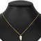 TIFFANY&Co leaf feather diamond necklace K18YG/Pt950 pendant 2