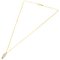 TIFFANY&Co leaf feather diamond necklace K18YG/Pt950 pendant 3