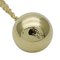 TIFFANY&Co. Necklace Women's 750YG Hardware Ball Yellow Gold Polished 8
