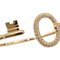 TIFFANY Key Wire Armband Damen K18PG 6.6g 750 18K Roségold Oval 2
