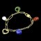 TIFFANY Open Heart Beans Teardrop Round Eternal Circle Bracelet Yellow Gold [18K] Crystal,Lapis Lazuli Charm Bracelet Gold 1