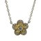 TIFFANY Garden Flower Diamond Women's Necklace 750 Yellow Gold 5