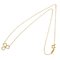 TIFFANY Paper Flower Open Necklace 18K Yellow Gold Diamond Women's &Co. 7