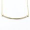 Smile Yellow Gold and Diamond Necklace from Tiffany & Co. 4