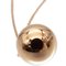 TIFFANY Hardware Ball 12mm Rose Gold Necklace K18PG 750 0008 & Co., Image 5