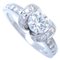 Ribbon Ring with Single Diamond from Tiffany & Co. 1