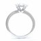 Ribbon Ring with Single Diamond from Tiffany & Co. 4