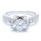 Ribbon Ring with Single Diamond from Tiffany & Co. 3
