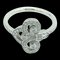 TIFFANY & Co. Fleur de Lis Ring Pt950 Platinum Diamond No. 9 1