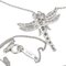 TIFFANY Dragonfly Motif Necklace Pt950 Diamond 6