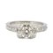 Platinum Ribbon Solitaire Ring in Diamond from Tiffany & Co. 3