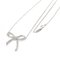 TIFFANY Bow Ribbon Diamond Collier/Pendentif PT950 3