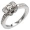 Ribbon Solitaire Platinum Diamond Ring from Tiffany & Co. 1
