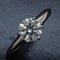 Solitaire Single Diamond & Platinum Ring von Tiffany & Co. 6