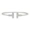 T Wire Diamond Armband aus klarem Diamant & Weißgold von Tiffany & Co. 1