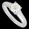 TIFFANY&Co Diamant 0.62ct[H/VS2] Lucida Ring Pt950 #10.5 Solitär 1