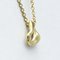 TIFFANY Open Heart Yellow Gold [18K] Women's Pendant Necklace 4