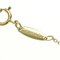 TIFFANY Open Heart Yellow Gold [18K] Women's Pendant Necklace 8