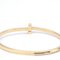 TIFFANYPolished T1 Hinged Bangle 18K Rose Gold Bracelet BF561076 5