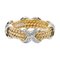 Yellow Gold 3 Row Rope Ring by Jean Schlumberger Lynn for Tiffany & Co. 1
