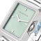 TIFFANY&Co T Smile Diamond Bezel Rectangle SS Women's Watch Quartz Blue Dial 68483077 500 Limited, Image 7