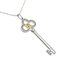 TIFFANY Crown Key Yellow Diamond Pendant Women's Necklace 44271099 750 Gold 3