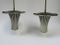 Black and White Italian Pendant Lamps, 1950s, Set of 2 3