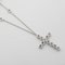Collar de diamantes con forma de cruz de jazz de Tiffany & Co., Imagen 6