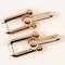 Tiffany&Co. Hardware Large Earrings K18 Pg Pink Gold Approx. 11.6G T121724520, Set of 2 8