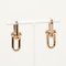 Tiffany&Co. Hardware Large Earrings K18 Pg Pink Gold Approx. 11.6G T121724520, Set of 2 4
