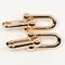 Tiffany&Co. Hardware Large Earrings K18 Pg Pink Gold Approx. 11.86G T121724521, Set of 2 7
