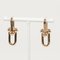 Tiffany&Co. Hardware Large Earrings K18 Pg Pink Gold Approx. 11.86G T121724521, Set of 2, Image 3