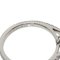 TIFFANY Soleste Oval Diamond Ring Platinum PT950 Ladies &Co., Image 7
