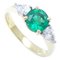 Anillo de esmeralda y diamantes de Tiffany & Co., Imagen 1