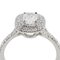 Solesto Cushion Cut Double Halo Engagement Ring from Tiffany & Co. 4
