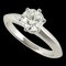 Anillo de matrimonio TIFFANY & Co. Pt950 Diamante 0.851ct [H-VVS2-EX-NONE] No. 6.5, Imagen 1