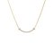 T Smile Medium Yellow Gold Necklace from Tiffany & Co. 1