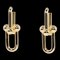 Tiffany&Co. Hardware Extra Large Earrings K18 Yg Yellow Gold Approx. 17.3 T121724522, Set of 2 1