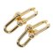 Tiffany&Co. Hardware Extra Large Earrings K18 Yg Yellow Gold Approx. 17.3G T121724523, Set of 2 5