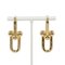 Tiffany&Co. Hardware Extra Large Earrings K18 Yg Yellow Gold Approx. 17.3G T121724523, Set of 2 3