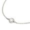 TIFFANY visor yard 5P collana di diamanti platino PT950 ladies &Co., Immagine 2
