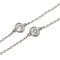 TIFFANY visor yard 5P collar de diamantes platino PT950 ladies & Co., Imagen 3