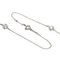 TIFFANY visor yard 5P diamond necklace platinum PT950 ladies &Co. 5