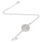 Collar de mujer TIFFANY Pt950 Petal Key con diamantes en platino, Imagen 4