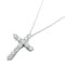 Large Cross Diamond Necklace from Tiffany & Co. 1