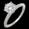 TIFFANY 0.943ct Solitaire Diamant Damenring Pt950 Platin Nr. 11 1