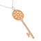 TIFFANY 750PG Petalky Diamond Women's Necklace 750 Pink Gold 3